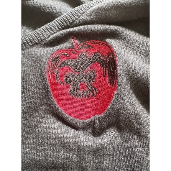 Iron First Cardigan Snow White Girls XL Sweater Black Apple Rare - Picture 4 of 9